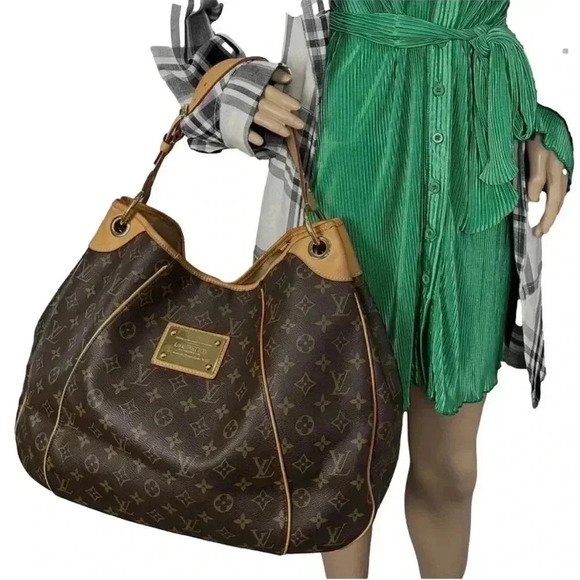 LOUIS VUITTON MONOGRAM GALLERIA GM SHOULDER BAG with Certificate of Authenticity - Picture 1 of 15